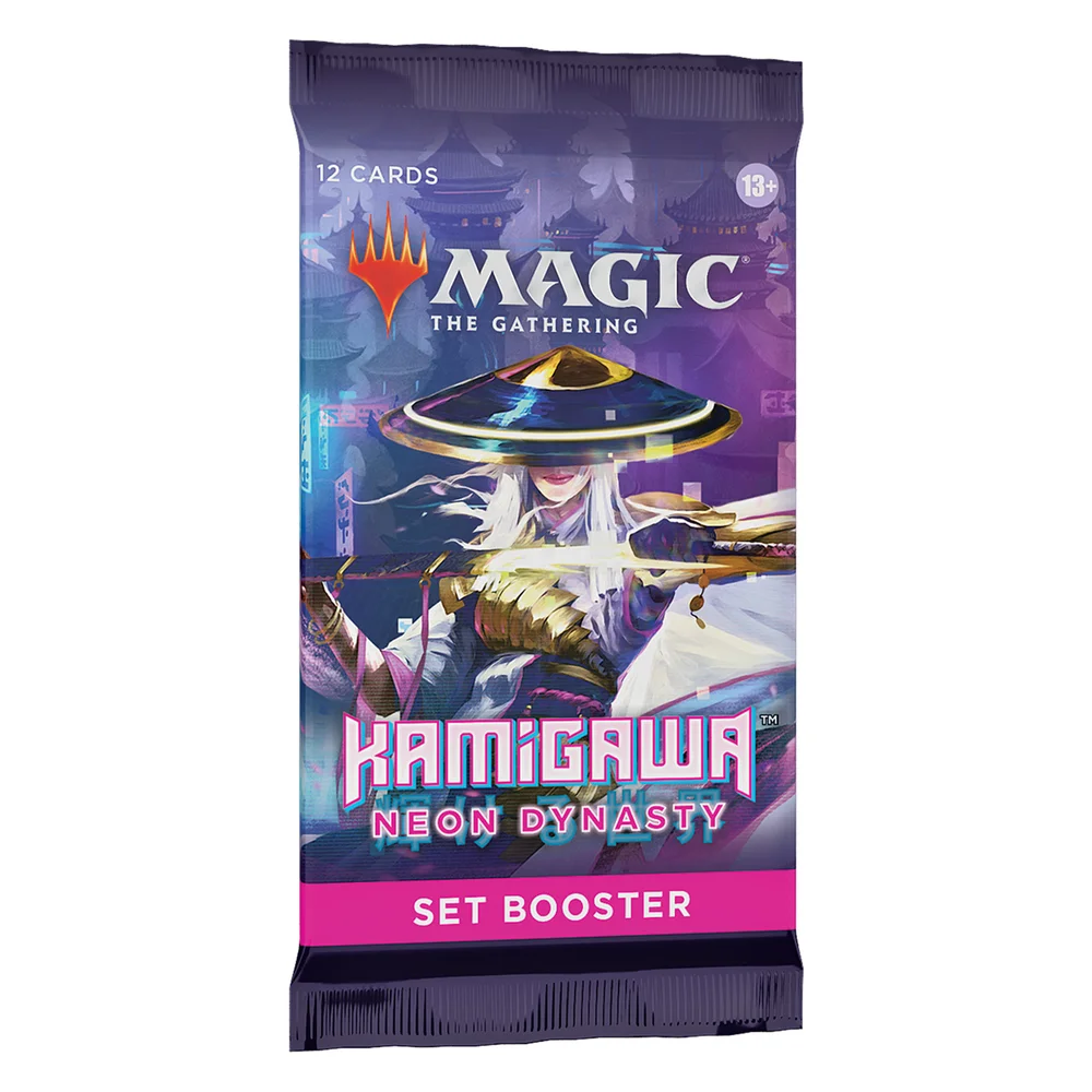 Magic: The Gathering - Kamigawa: Neon Dynasty Set Booster Image 1
