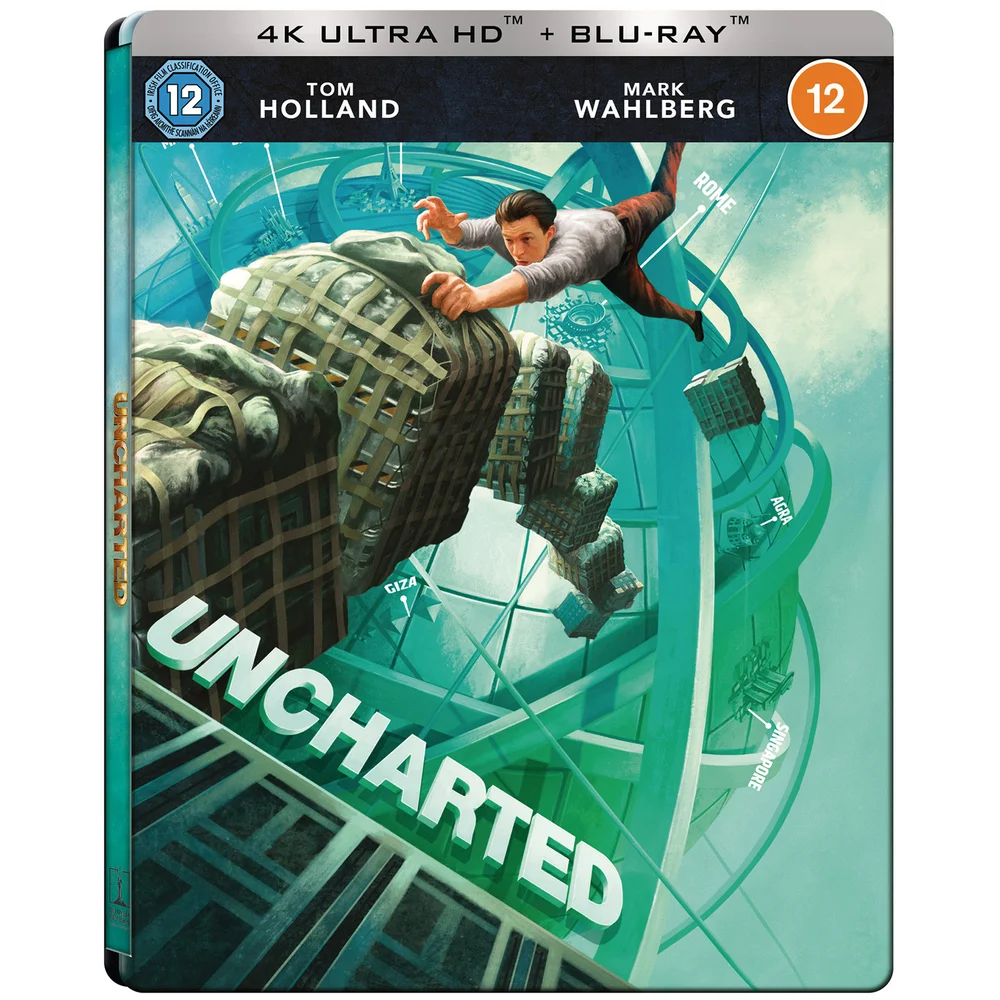 Uncharted - Zavvi Exclusive 4K Ultra HD Steelbook (Includes Blu-ray) Image 1