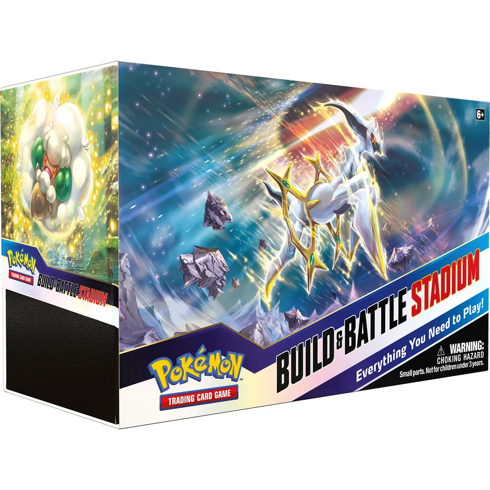 Pokémon TCG: Sword & Shield 9 Brilliant Stars Build and Battle Stadium Image 1
