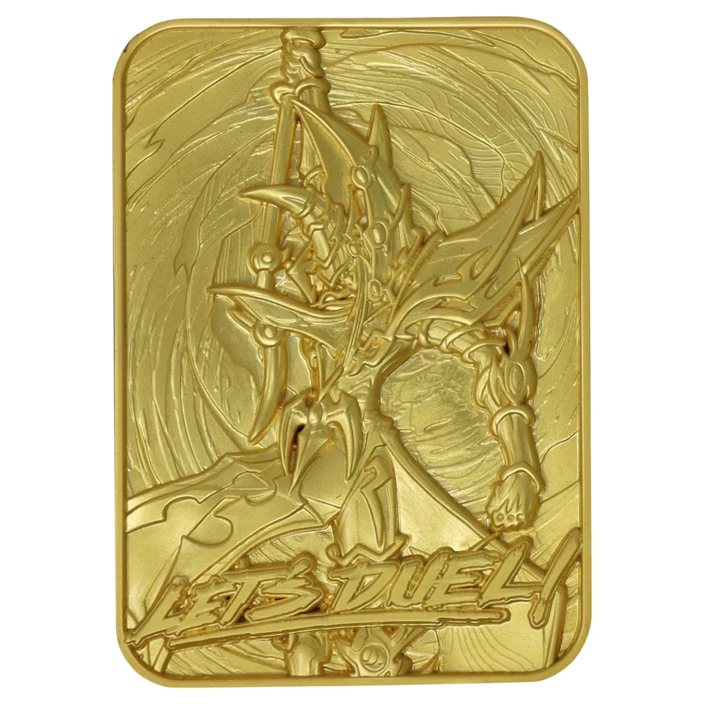 Fanattik Yu-Gi-Oh! 24K Gold Plated Dark Paladin Ingot Image 1