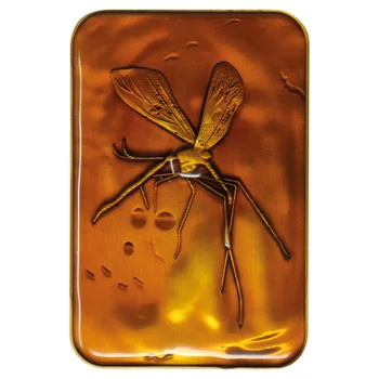Fanattik Jurassic Park Mosquito Trapped in Amber Ingot