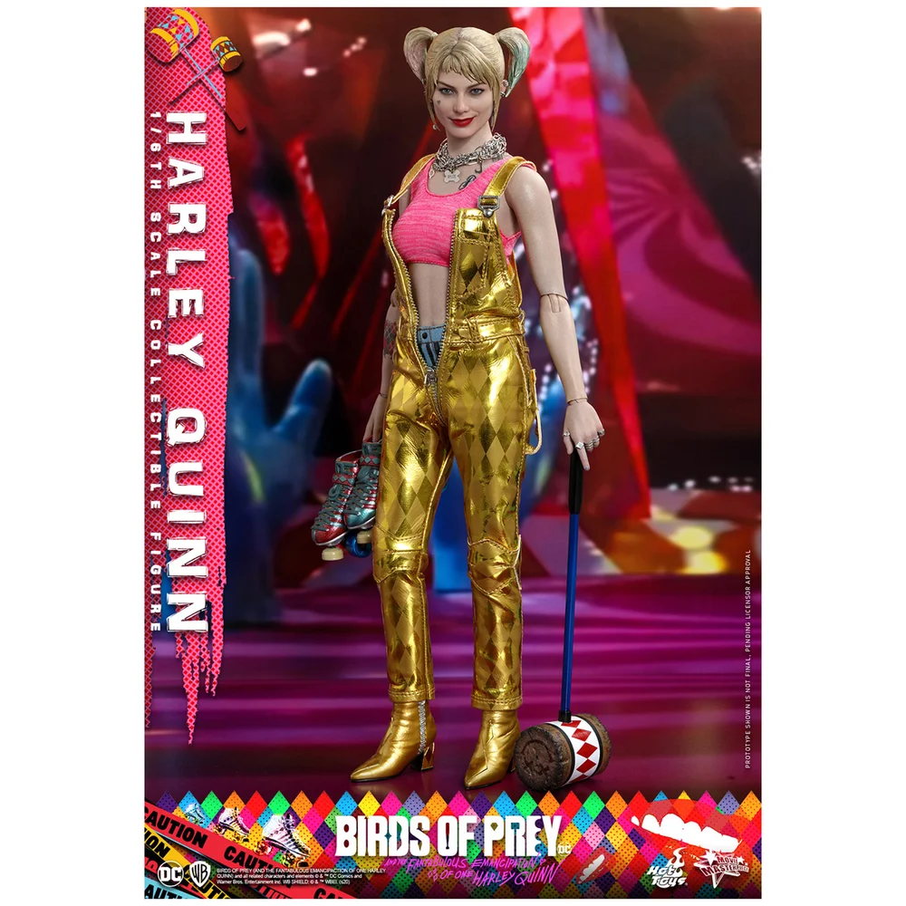 Hot Toys DC Birds Of Prey Harley Quinn Bonus Baseball Bat Accessory Version 1/6 Scale Action Figure Image 1