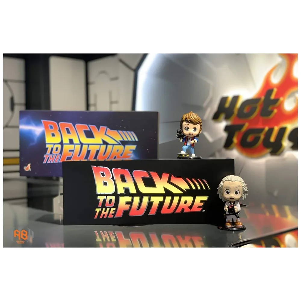 Hot Toys Back to the Future Logo Lightbox Image 1