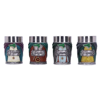 Lord of the Rings Collectible Hobbit Shot Glasses (Set of 4)