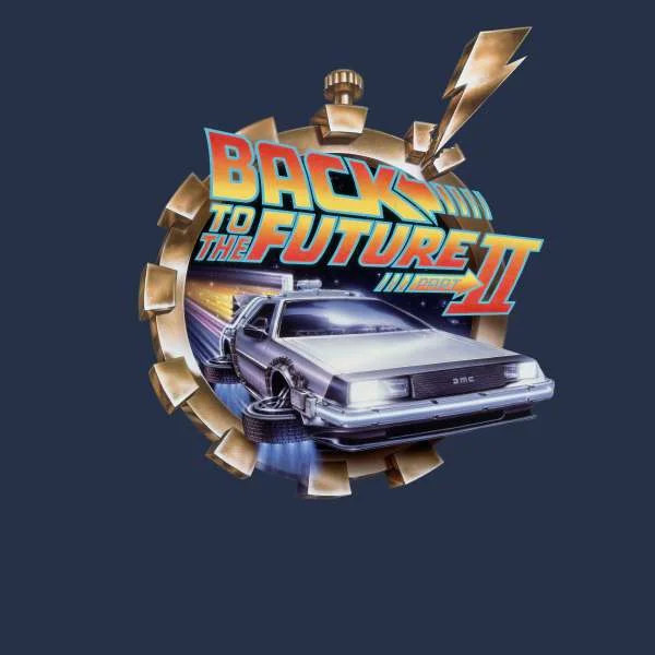 Back to the future Clockwork Hoodie - Navy