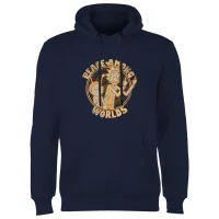 Rick and Morty Peace Among Worlds Hoodie - Navy - undefined undefined