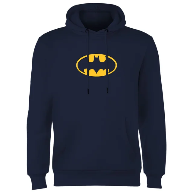 Justice League Batman Logo Hoodie - Navy