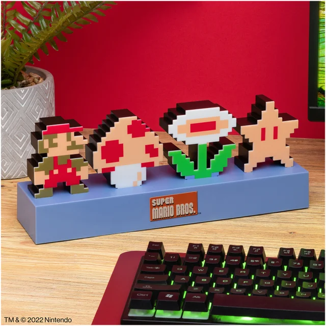 Nintendo Super Mario Bros Icons Light