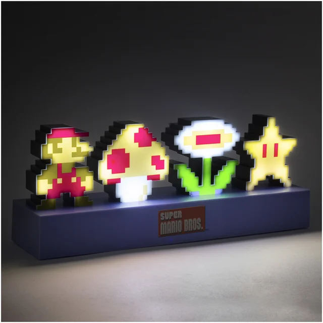 Nintendo Super Mario Bros Icons Light
