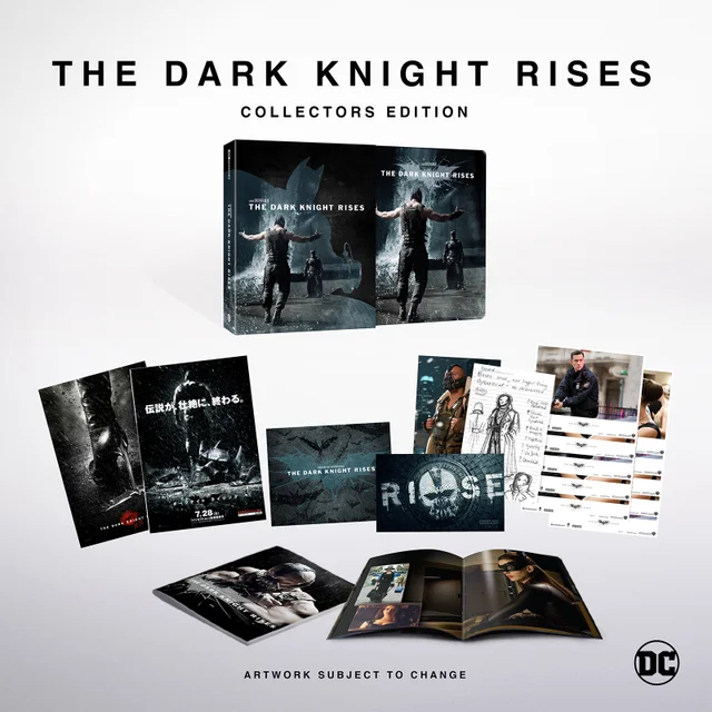 The Dark Knight Rises Ultimate Collector's Edition 4K Ultra HD Steelbook