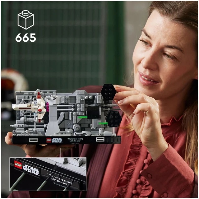 LEGO Star Wars: Death Star Trench Run Diorama Set (75329)