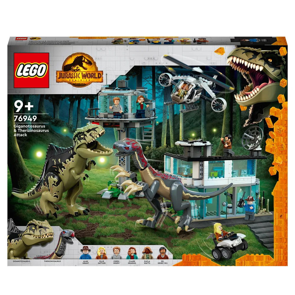 LEGO Jurassic World: Giganotosaurus Attack Dinosaur Toy (76949) Image 1