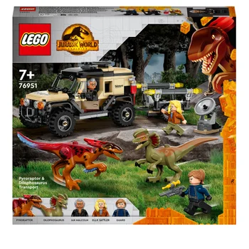 LEGO Jurassic World: Pyroraptor & Dilophosaurus Transport (76951)