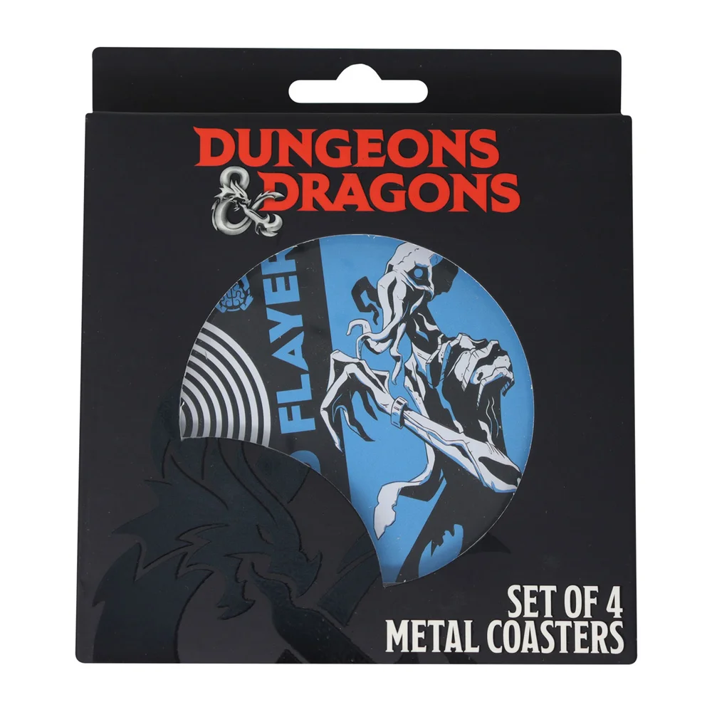 Fanattik Dungeons & Dragons Metal Coaster Set Image 1