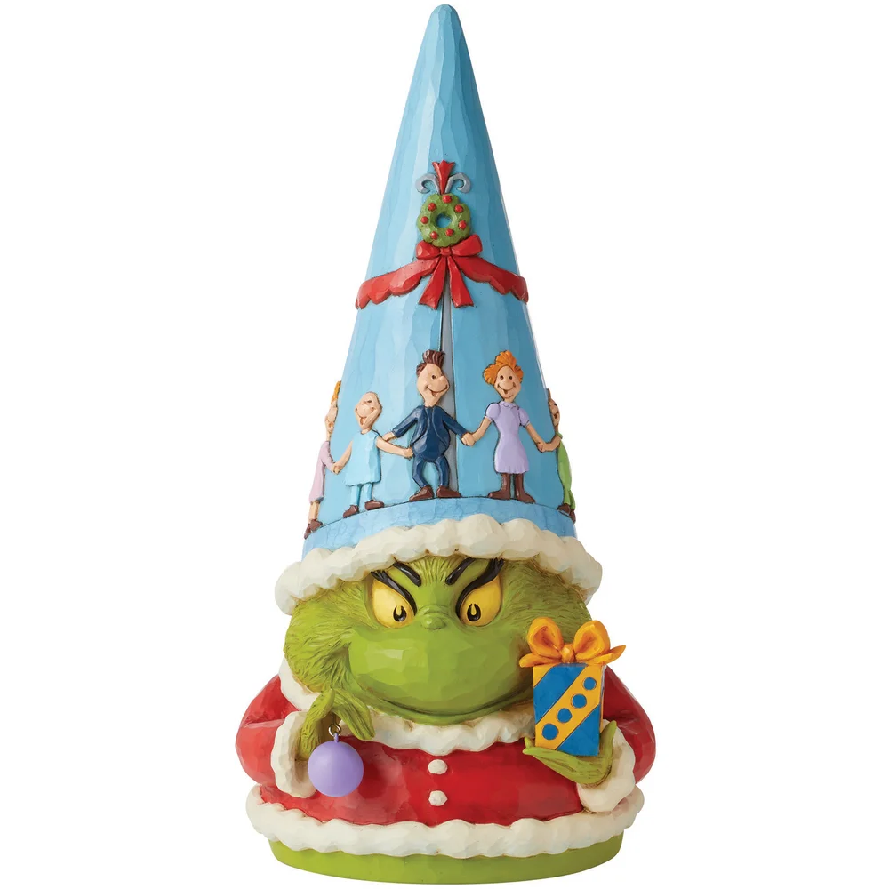 The Grinch Dr.Seuss by Jim Shore Grinch Gnome Statue Image 1