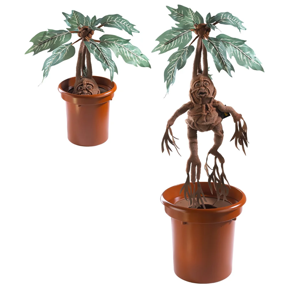 Noble Collection Harry Potter Mandrake Collector Interactive Plush Image 1