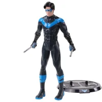 Noble Collection DC Comics Nightwing BendyFig 7 Inch Action Figure - undefined undefined