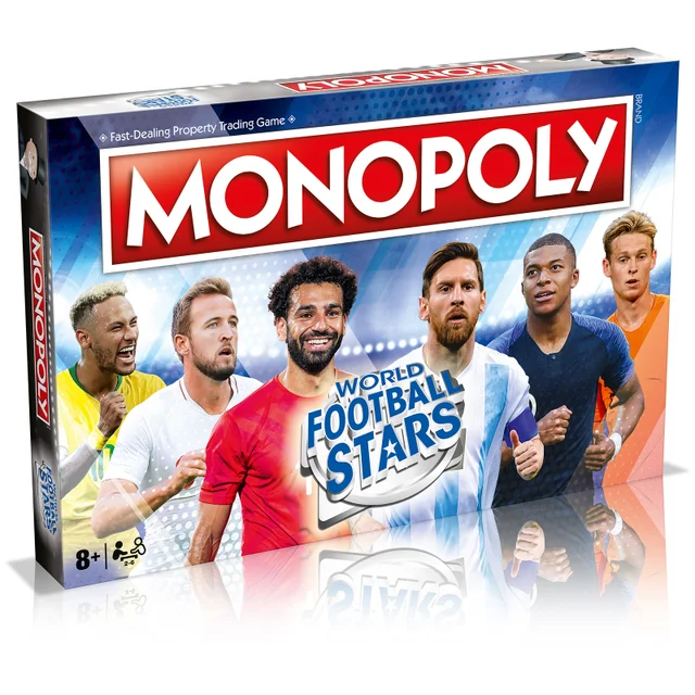 Monopoly Board Game - World Football Stars Edition