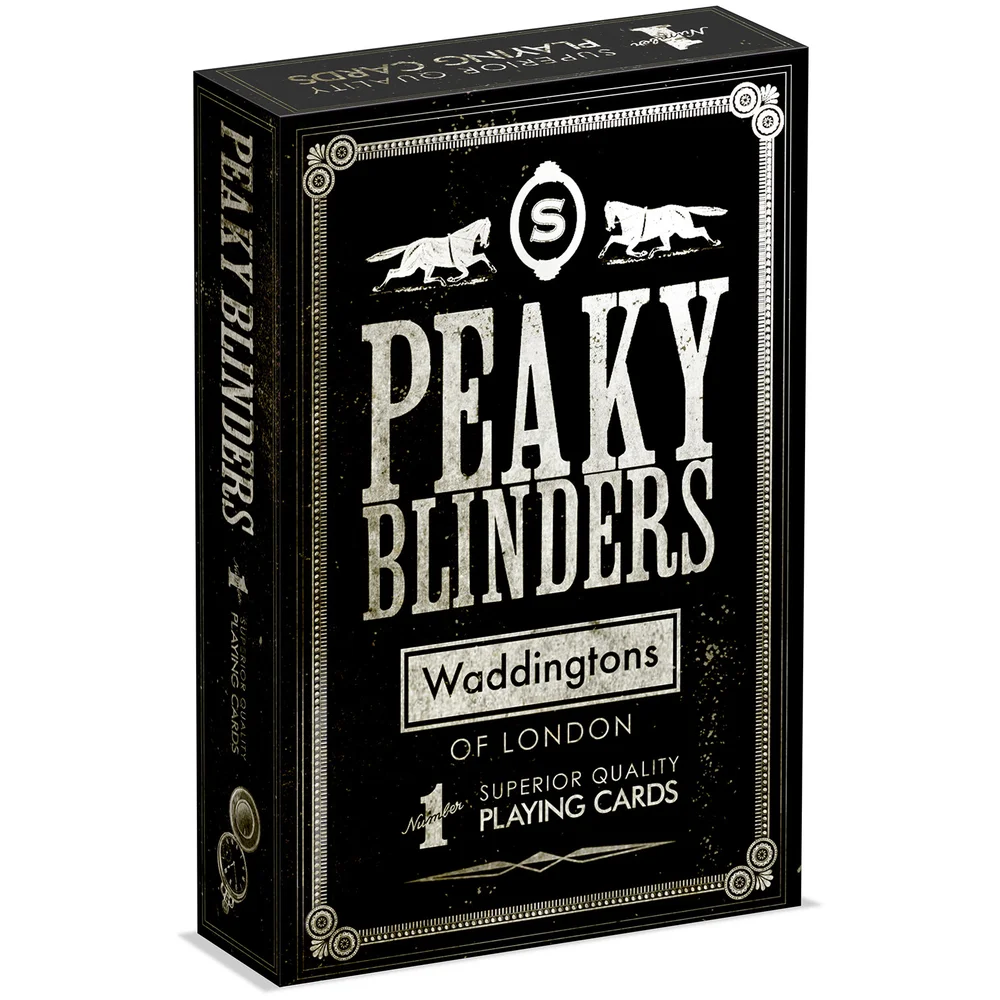 Waddingtons Number 1 Playing Cards - Peaky Blinders Edition Image 1
