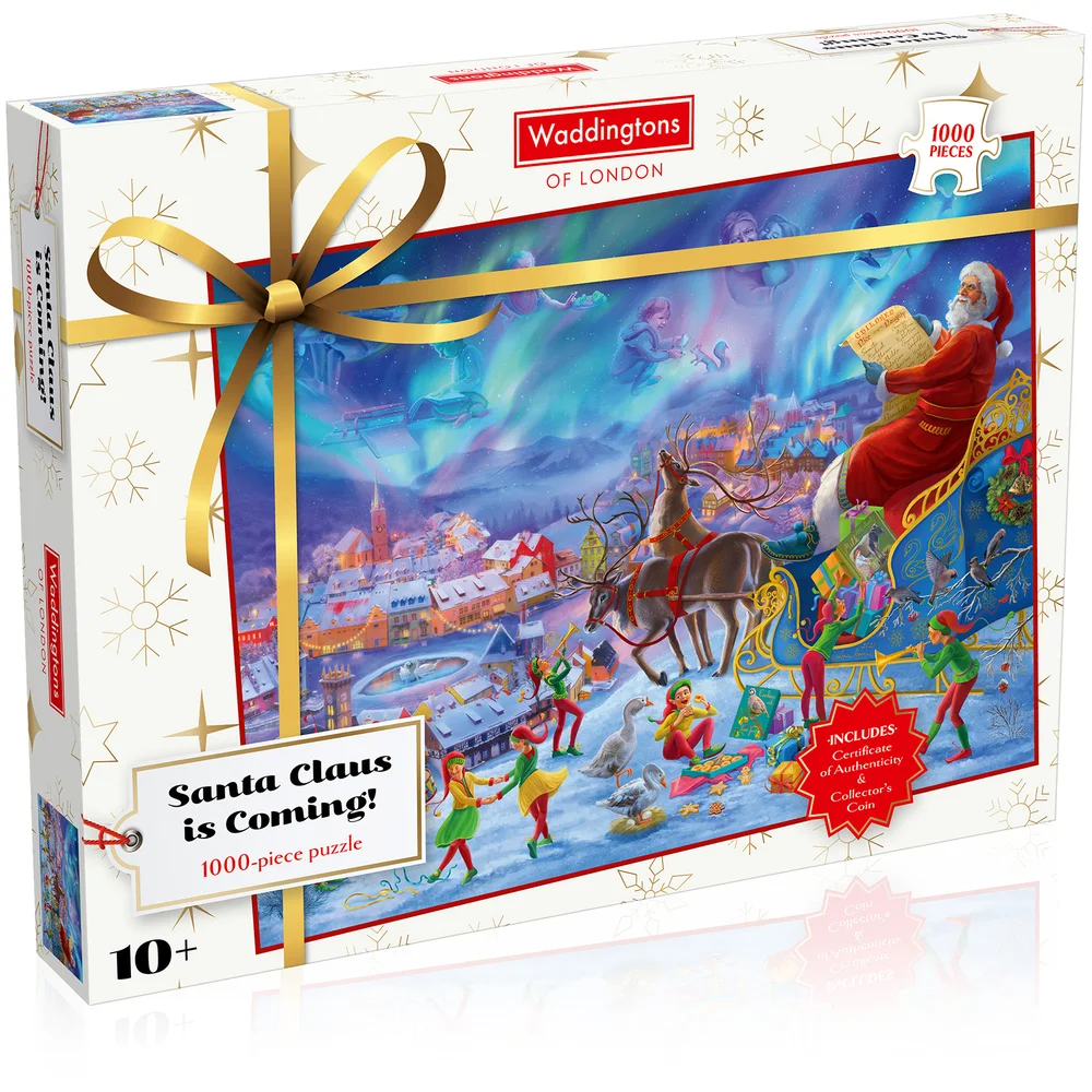 1000 Piece Jigsaw Puzzle - Christmas 2021 Edition Image 1