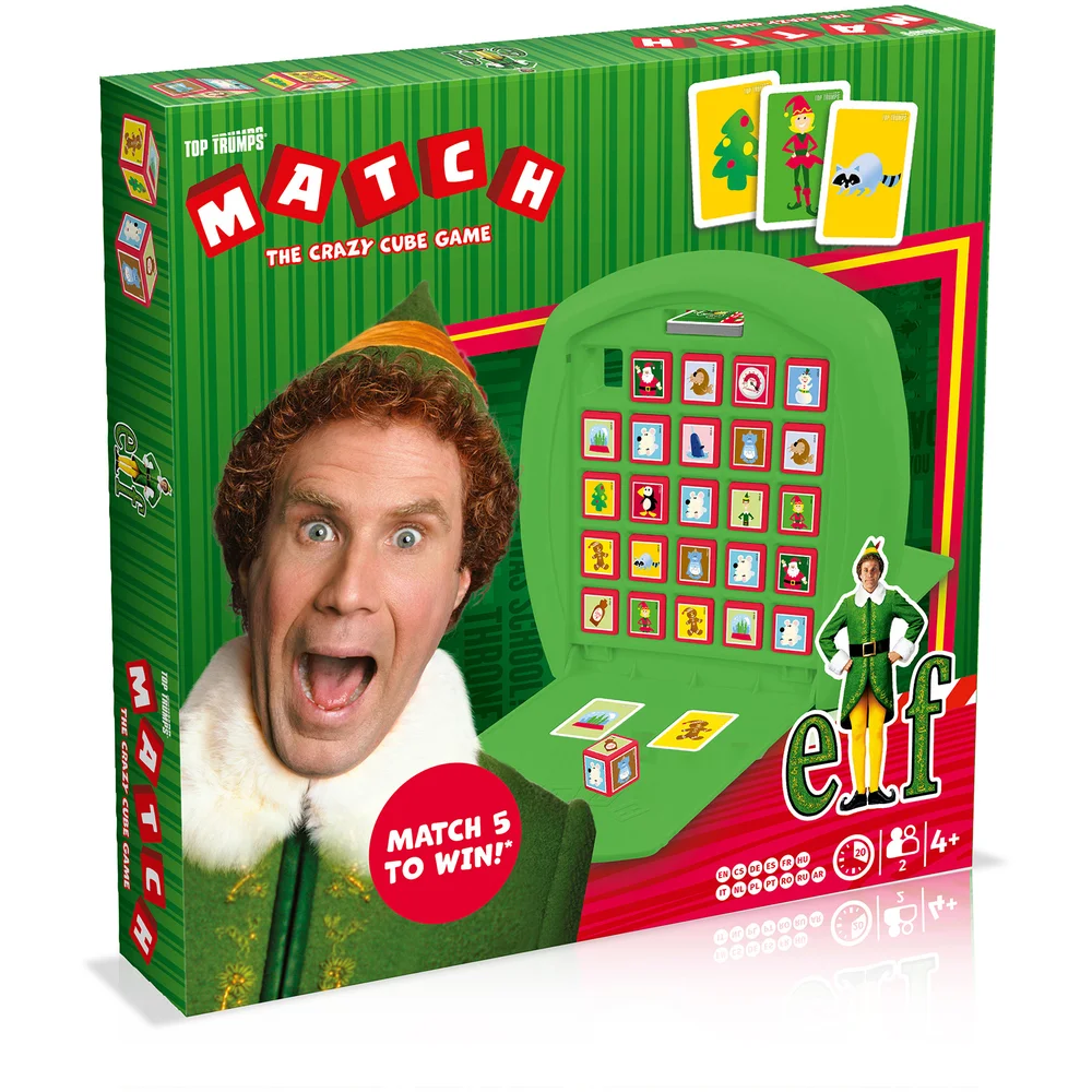 Top Trumps Match Board Game - Elf Edition Image 1