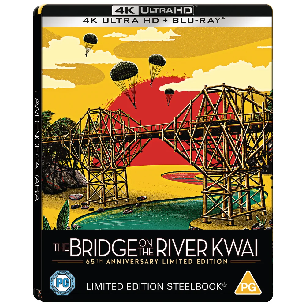 The Bridge On The River Kwai - Zavvi Exclusive 4K Ultra HD Steelbook (includes Blu-ray) Image 1