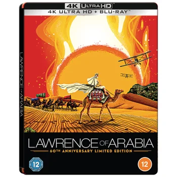 LAWRENCE OF ARABIA 4K ULTRA HD & BLU-RAY STEELBOOK