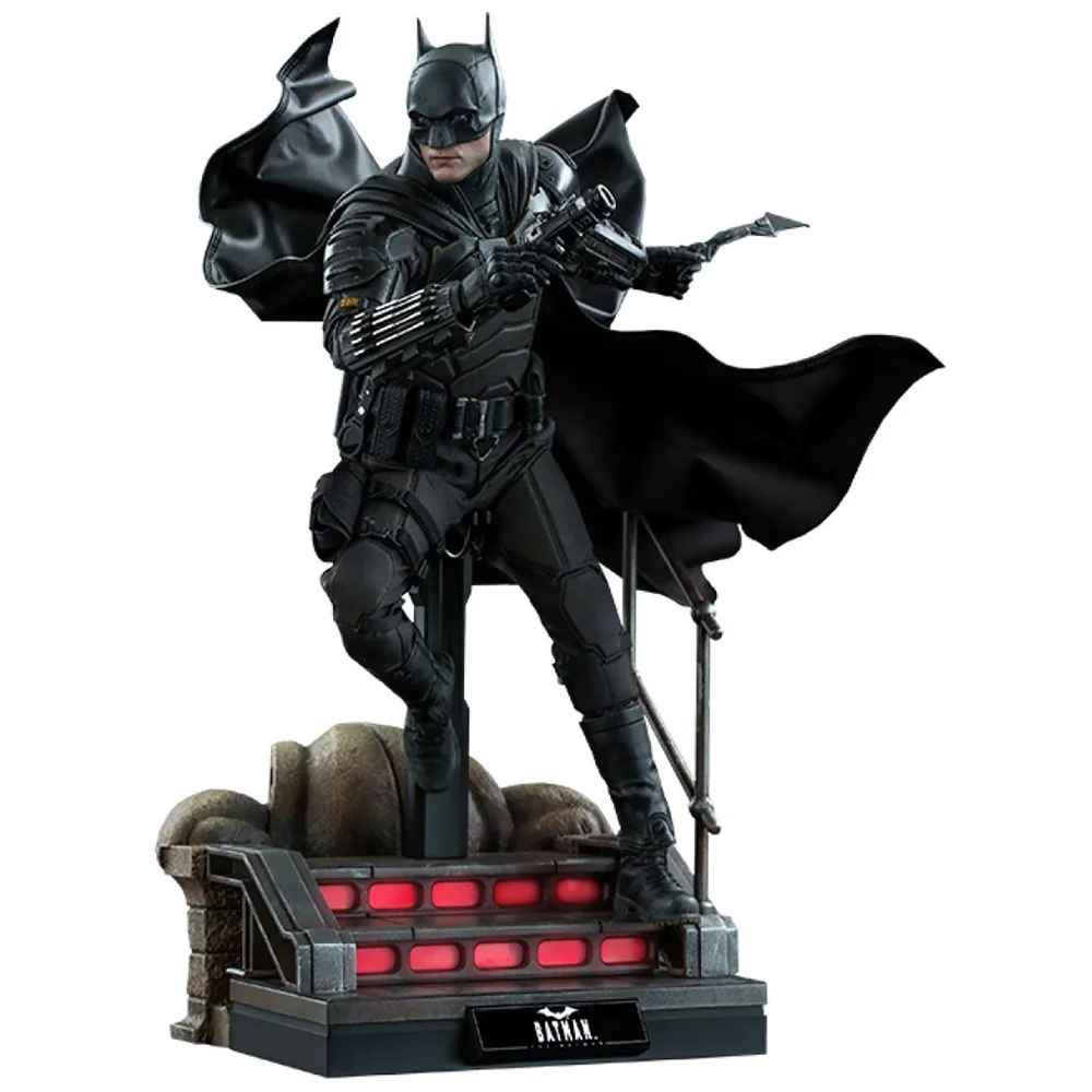 Hot Toys DC Comics The Batman Movie Masterpiece Action Figure 1/6 Batman Deluxe Version 31 cm Image 1