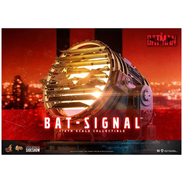 Hot Toys DC Comics The Batman Movie Masterpiece Figure Accessory 1/6 Bat-Signal 23 cm
