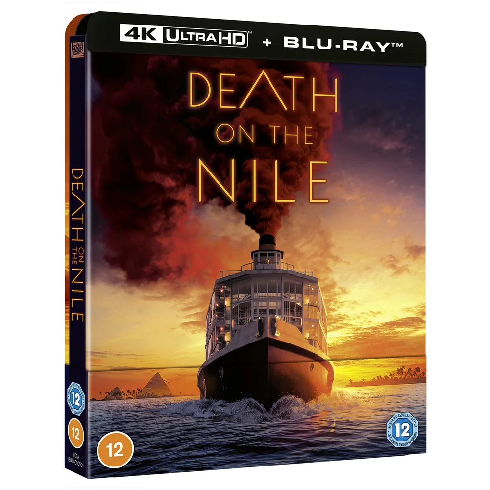 Death On The Nile - Zavvi Exclusive 4K Ultra HD Steelbook (Includes Blu-ray) Image 1