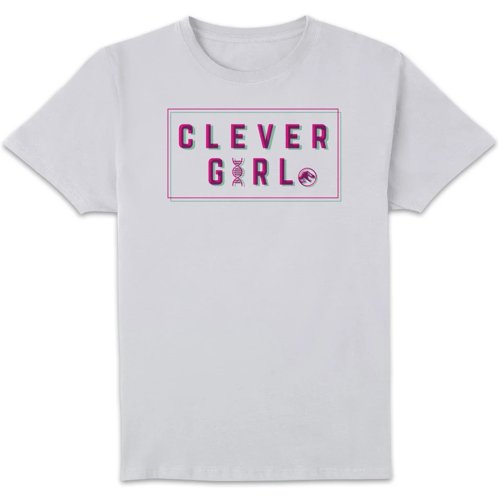 Jurassic Park Clever Girl Men's T-Shirt - White - S Image 1