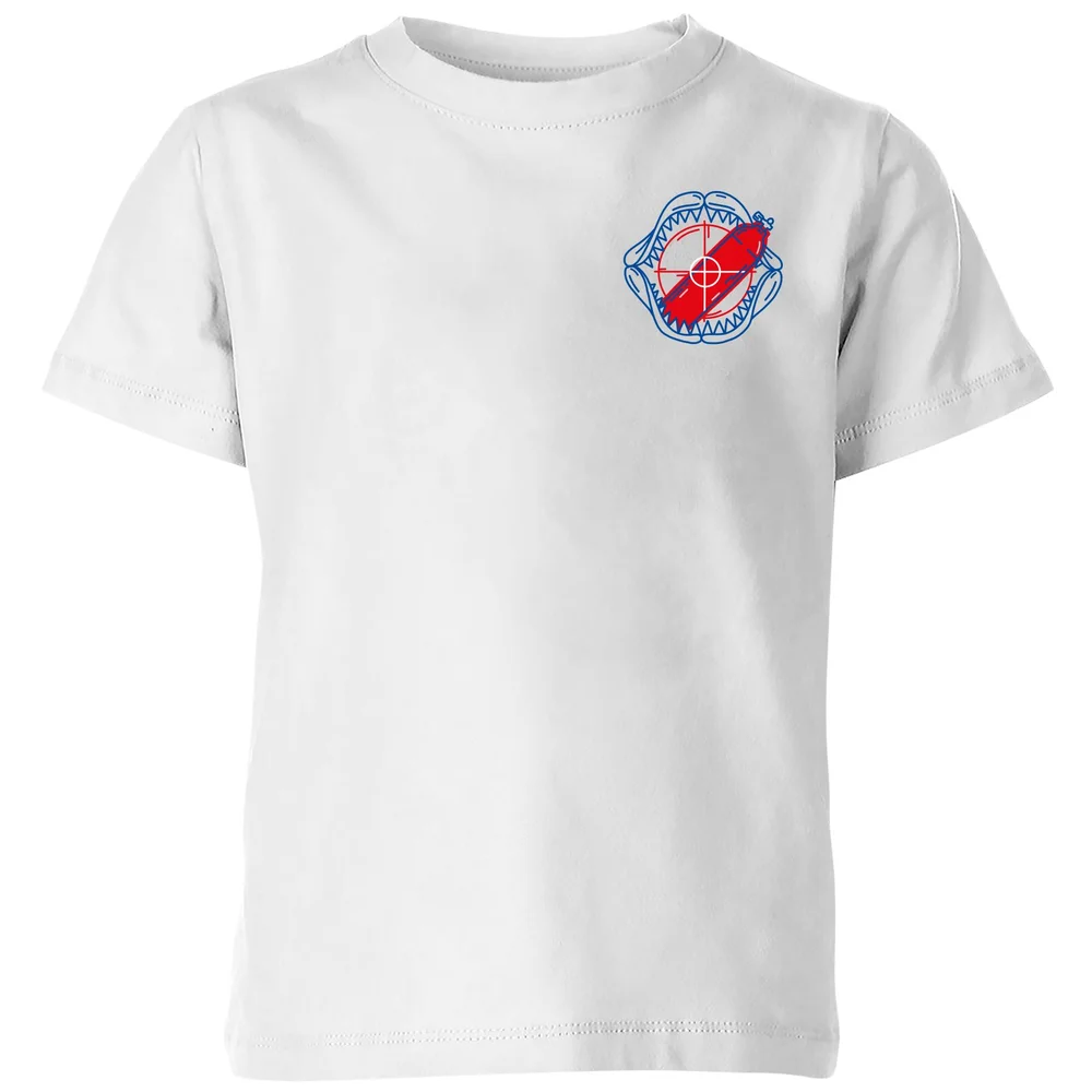 Jaws Smile Kids' T-Shirt - White - 3-4 Years Image 1