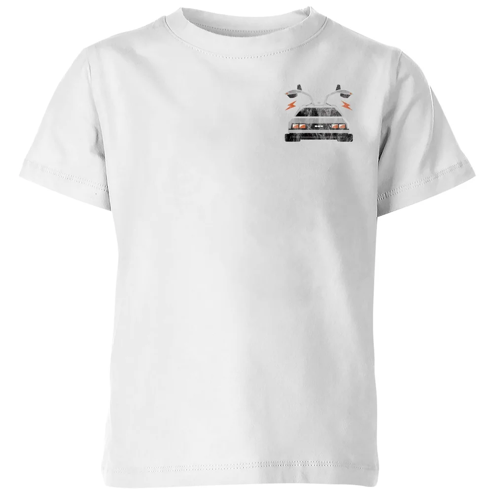Back To The Future No Concept Of Time Kids' T-Shirt - White - 3-4 Years Image 1