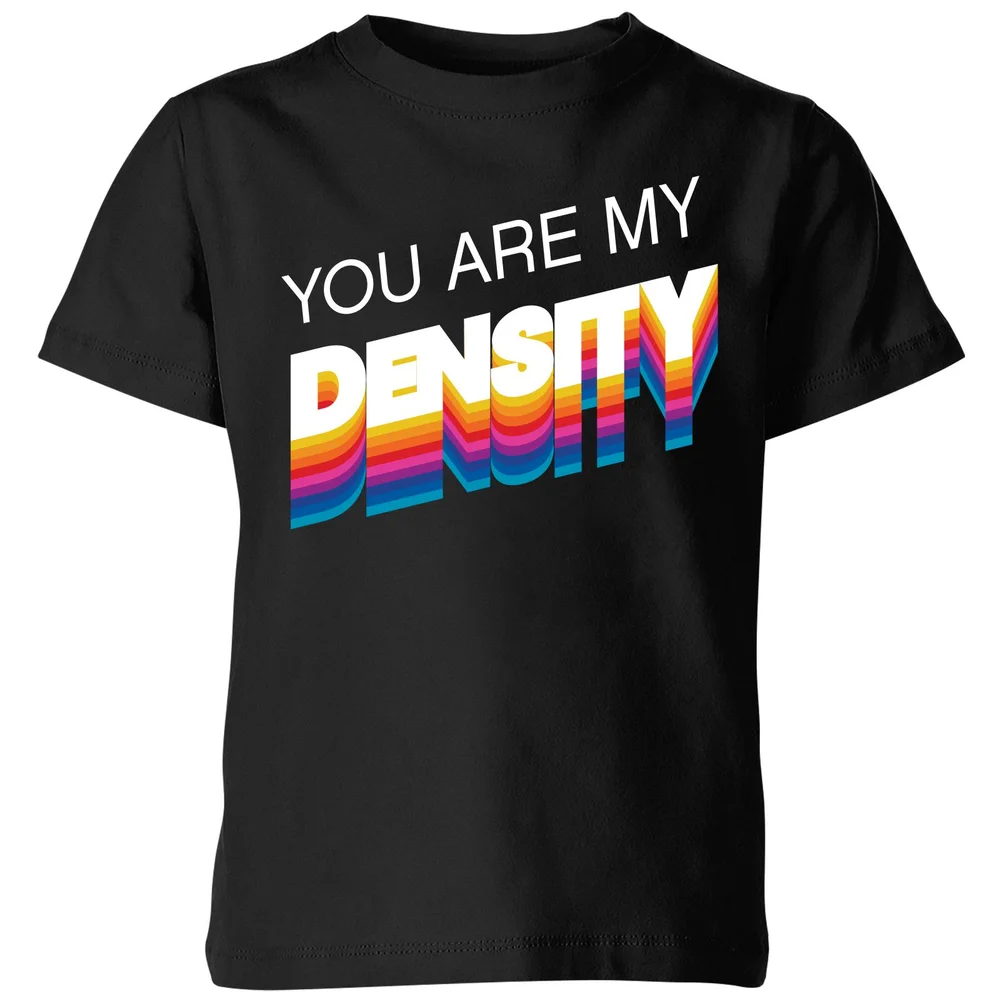 Back To The Future You Are My Density Kids' T-Shirt - Black - 3-4 Years Image 1