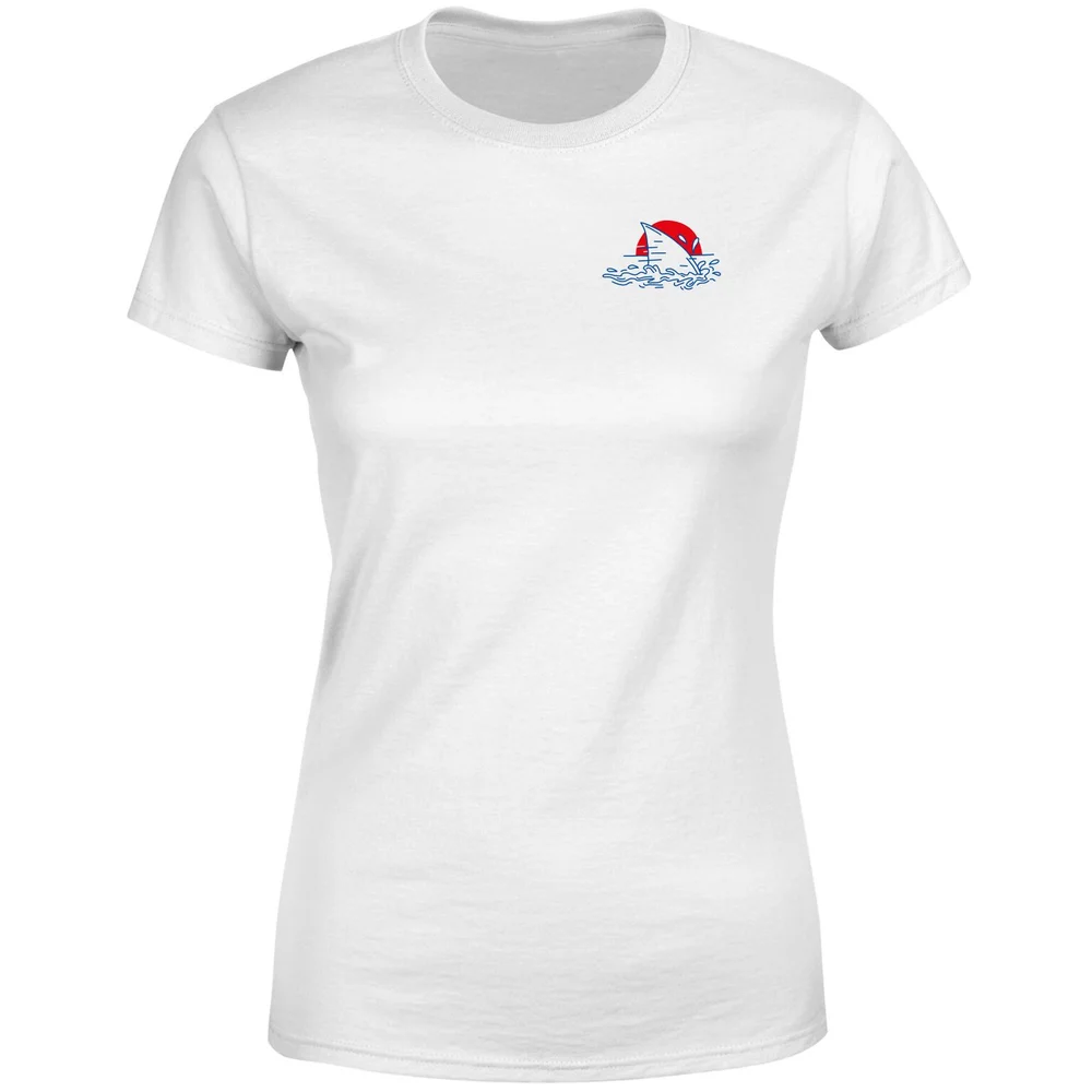 Jaws Bite Me Women's T-Shirt - White - XS Image 1