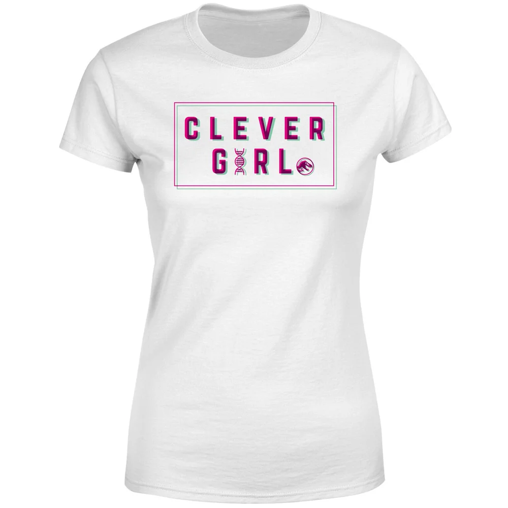 Jurassic Park Clever Girl Women's T-Shirt - White - XS Image 1