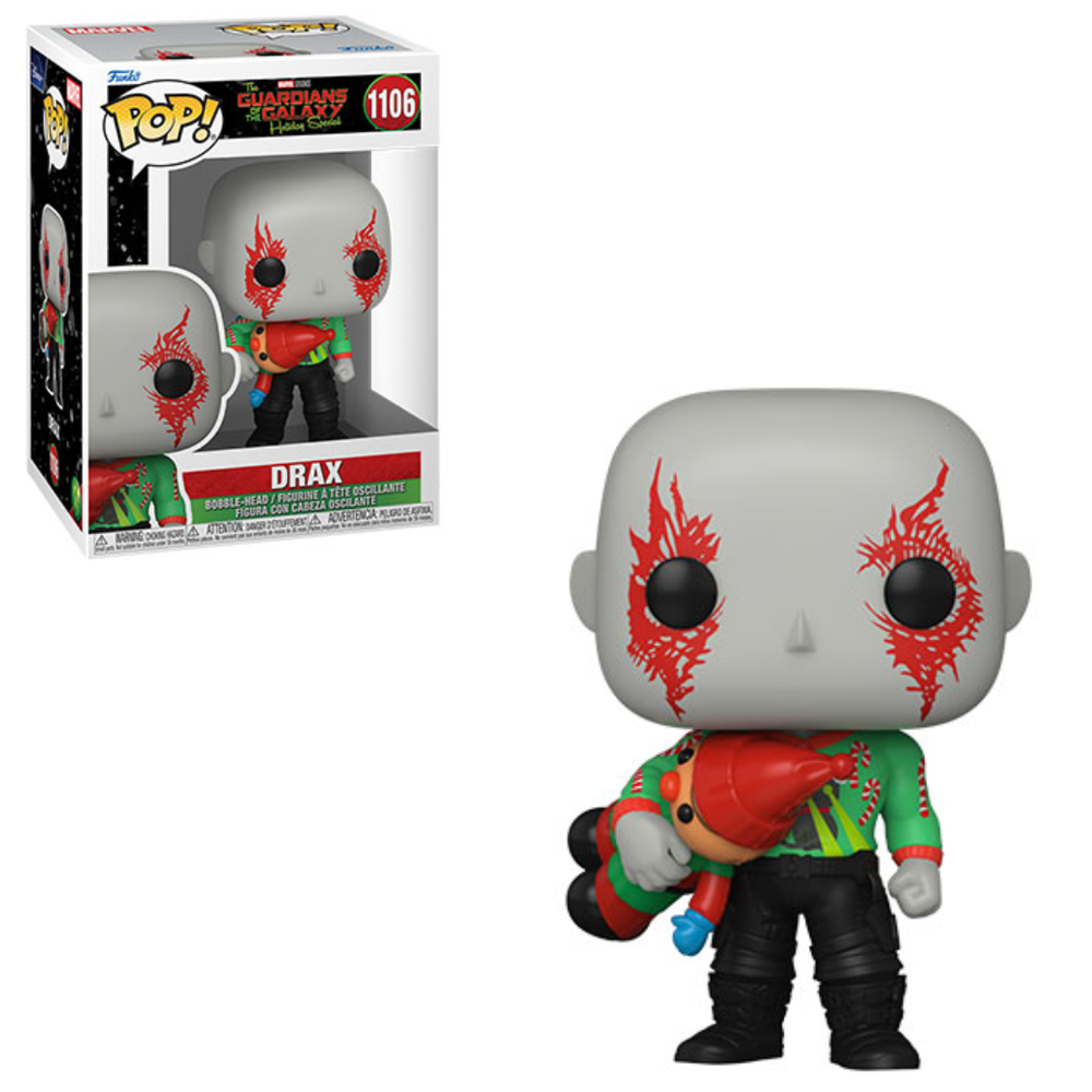 Marvel Guardians of the Galaxy Holiday Drax Funko Pop! Vinyl Image 1