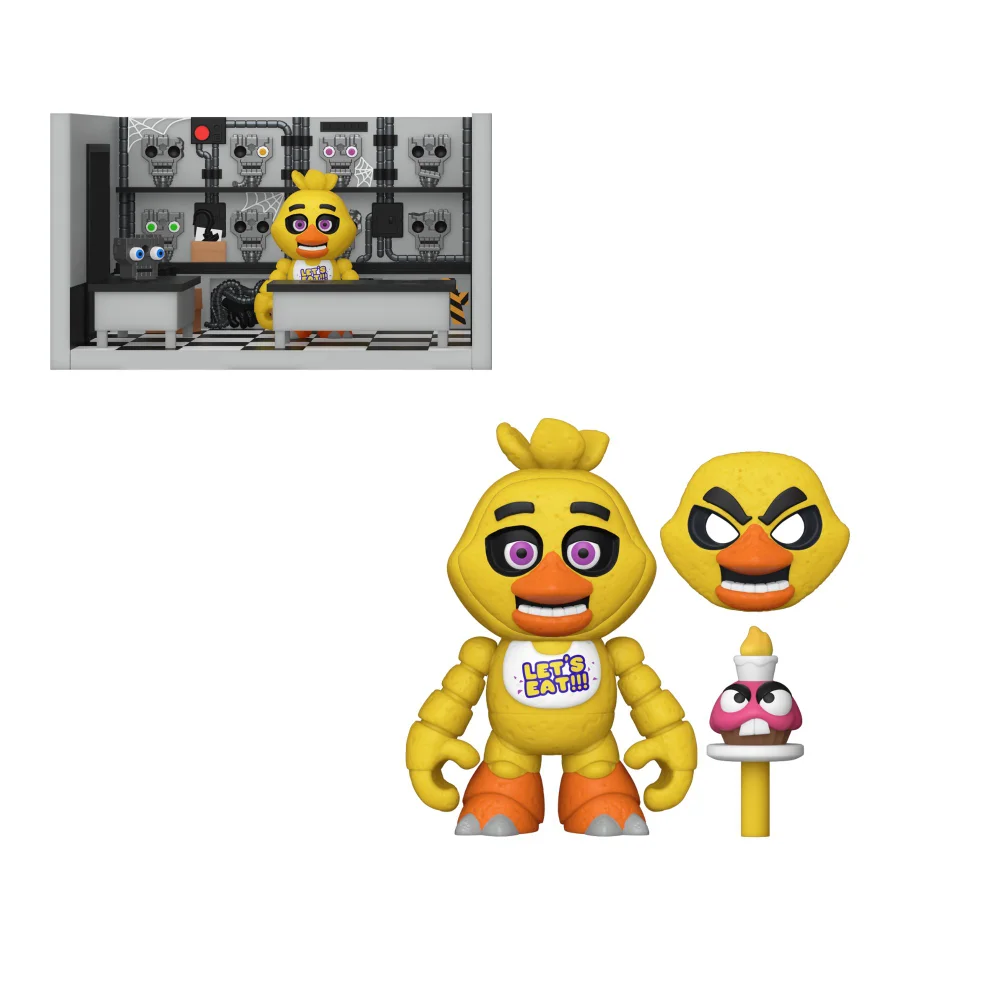 Five Nights at Freddy's Snap Playset with Chica Image 1