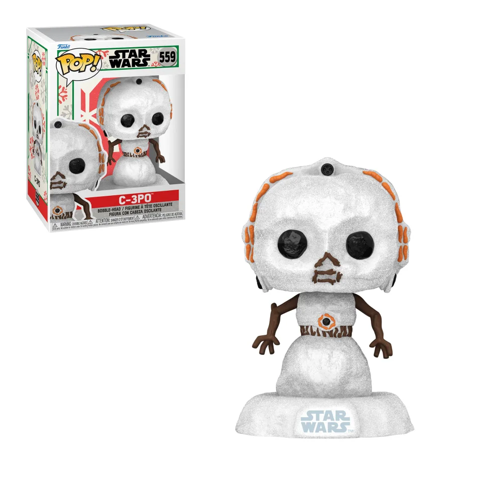 Star Wars Snowman C-3PO Funko Pop! Vinyl Image 1