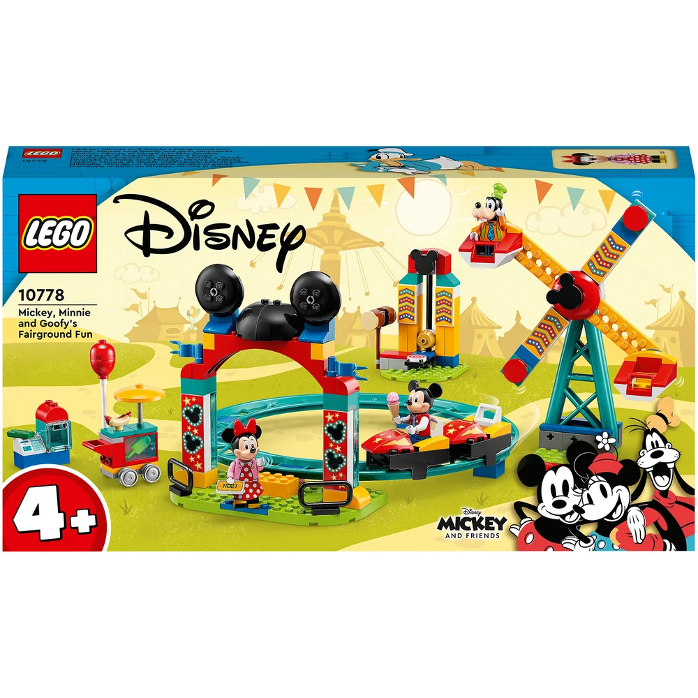 LEGO Disney Mickey, Minnie and Goofy's Funfair Fun Set (10778) Image 1