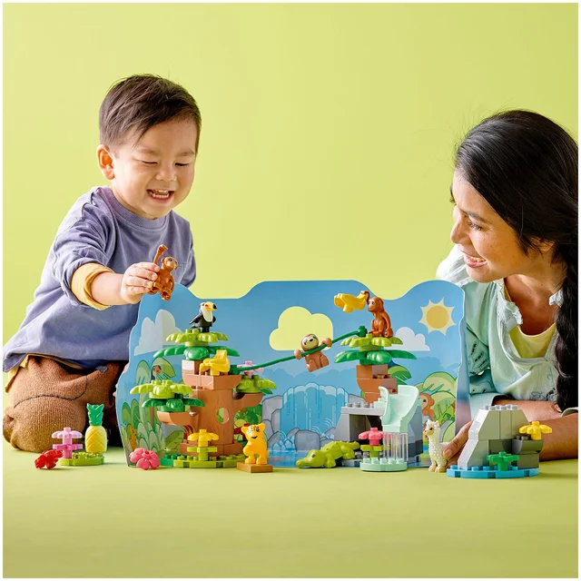 LEGO DUPLO Wild Animals: of South America Toy Set (10973)