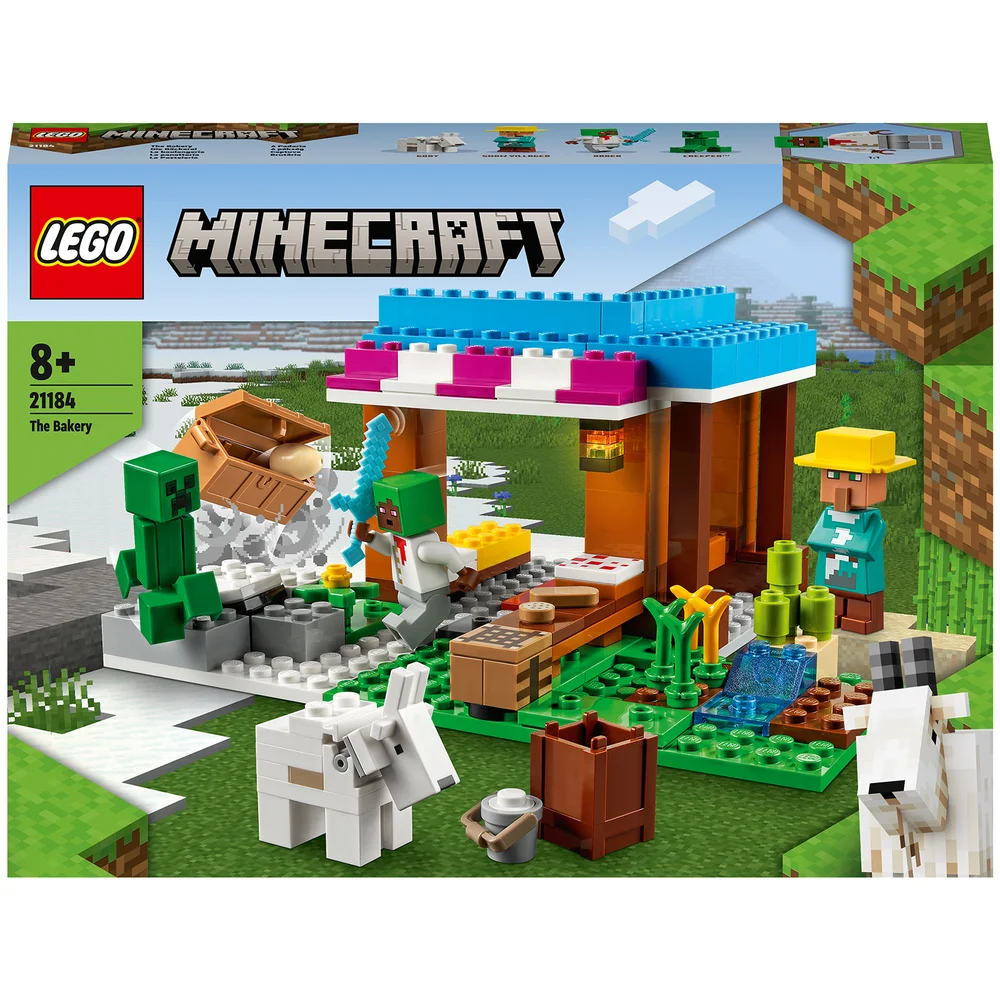 LEGO Minecraft: The Bakery Village Toy with Figures (21184) Image 1