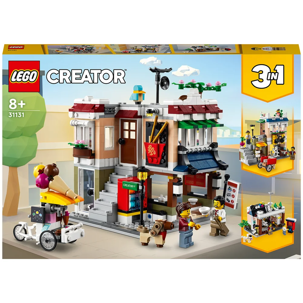 LEGO Creator: 3in1 Downtown Noodle Shop Building Toy (31131) Image 1