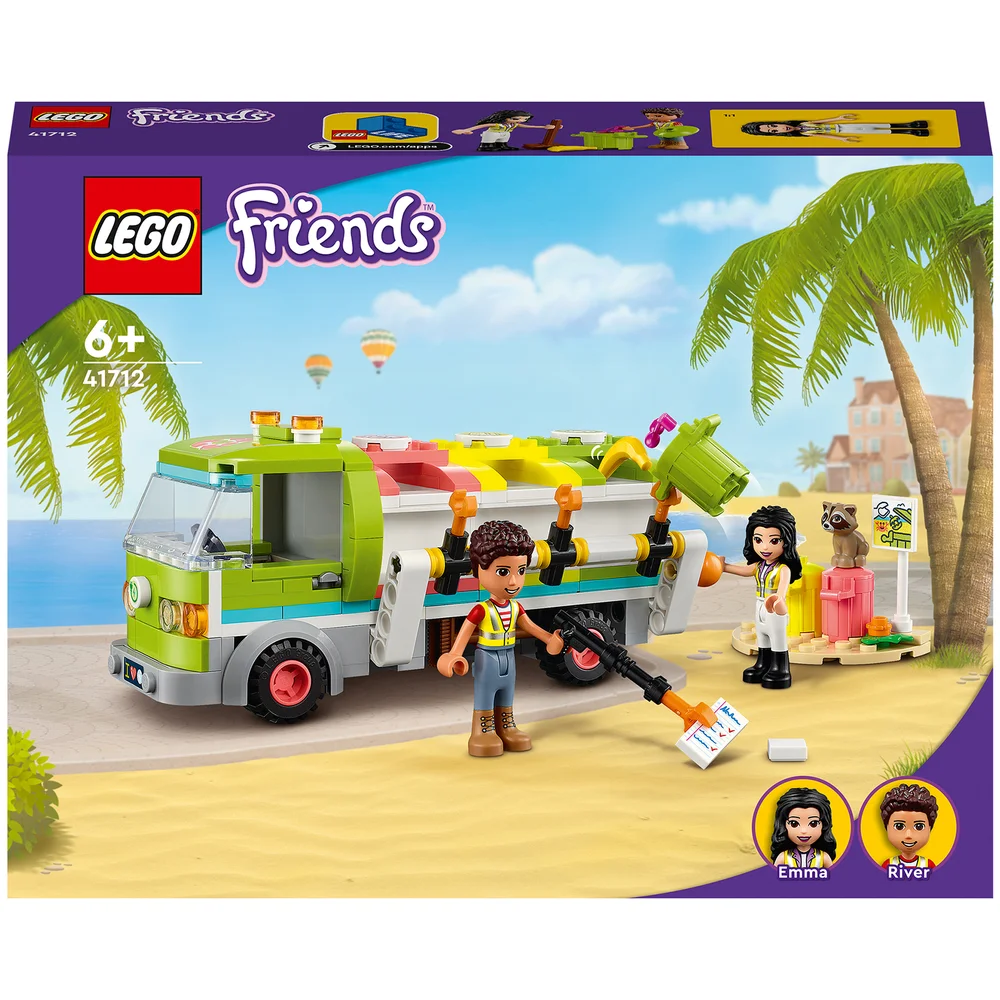 LEGO Friends: Recycling Truck Toy Educational Playset (41712) Image 1