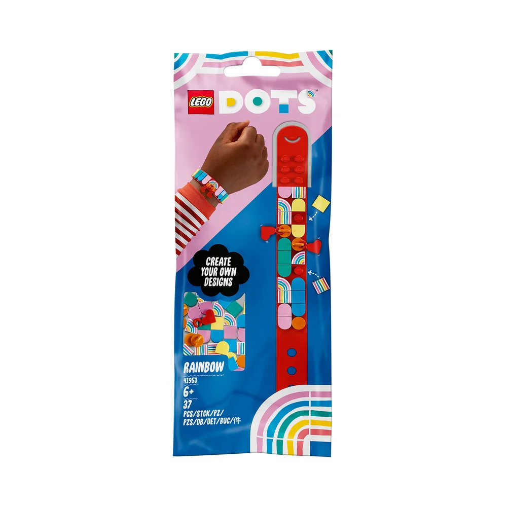 LEGO DOTS: Rainbow Bracelet with Charms Toy Crafts Set (41953) Image 1