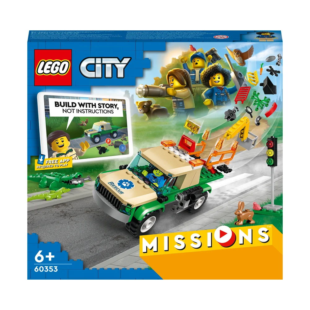 LEGO City: Wild Animal Rescue Missions Interactive Set (60353) Image 1