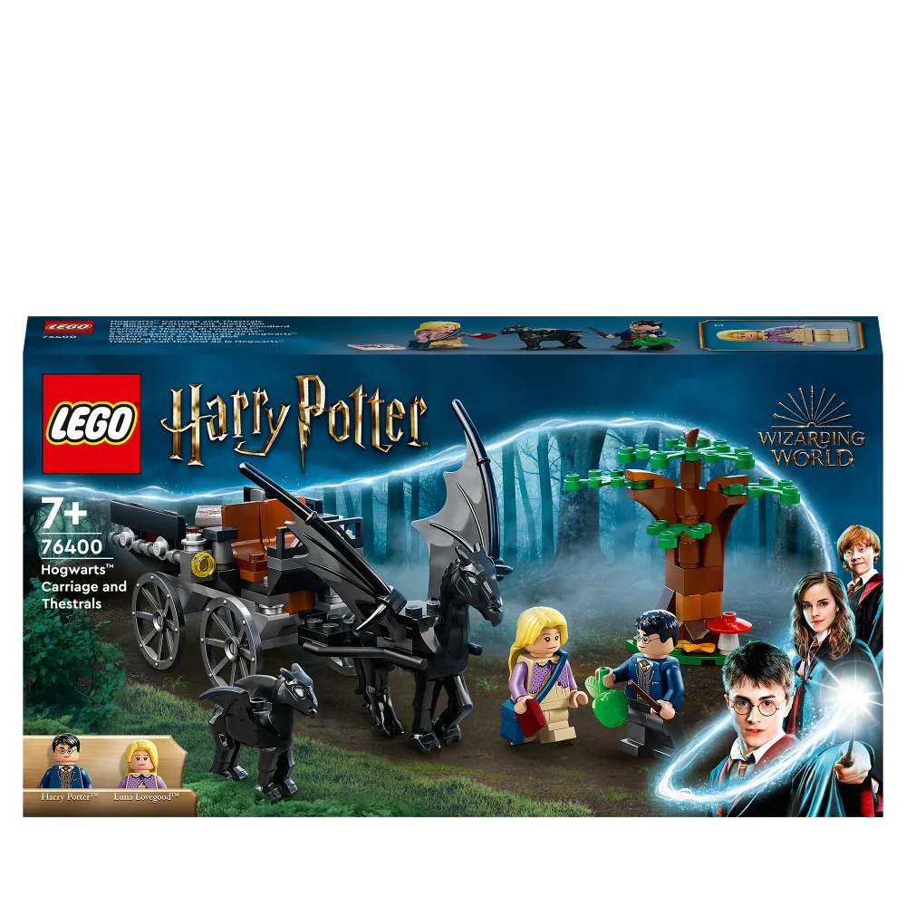 LEGO Harry Potter: Hogwarts Carriage & Thestrals Toy (76400) Image 1