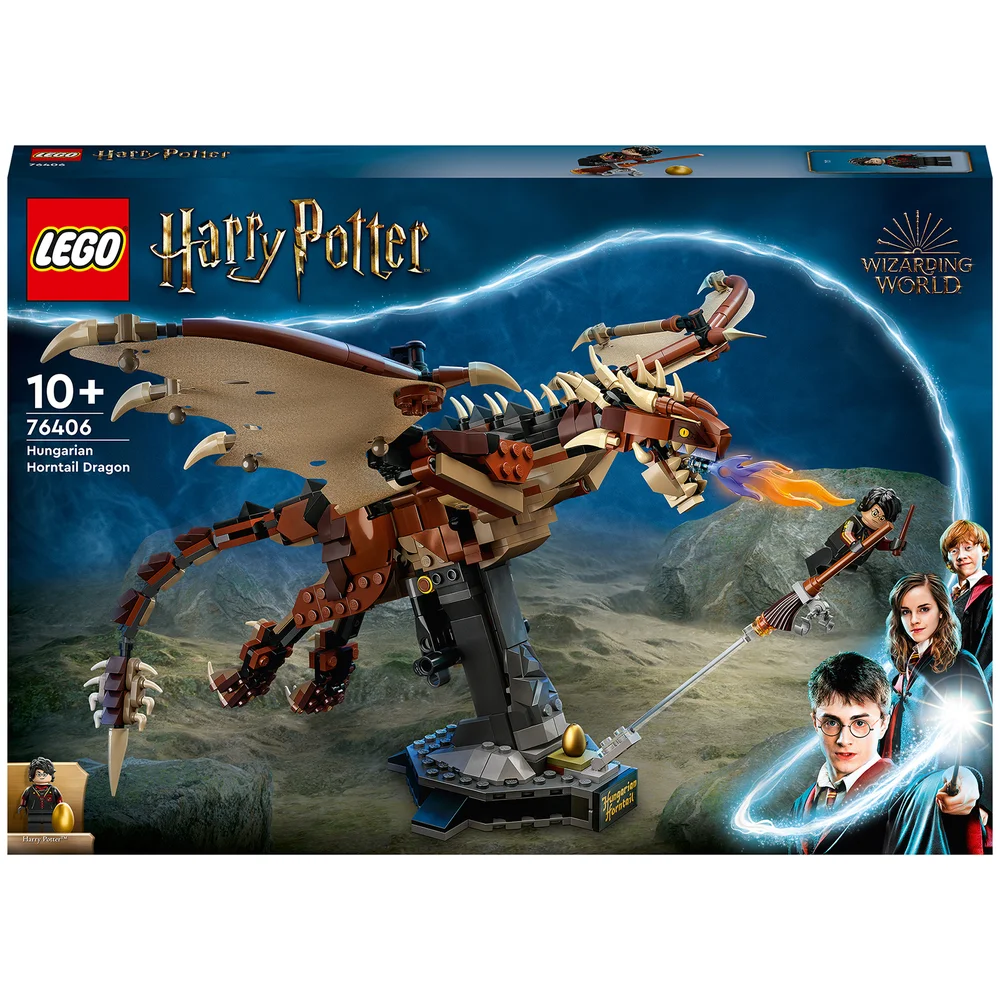 LEGO Harry Potter: Hungarian Horntail Dragon Toy Model (76406) Image 1