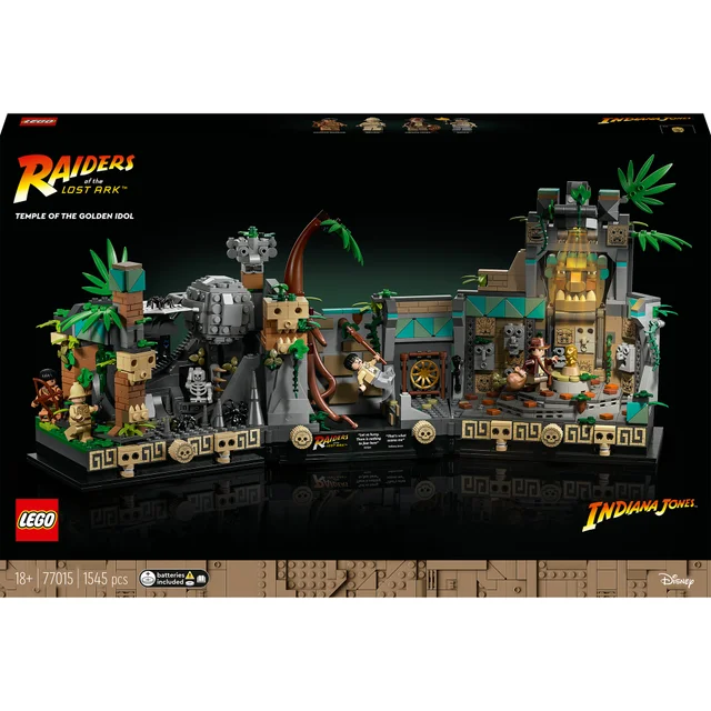 LEGO Indiana Jones Temple of the Golden Idol Set (77015)