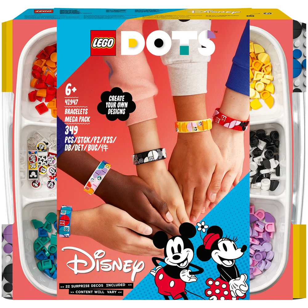 LEGO DOTS: Mickey & Friends: Bracelets Mega Pack Set (41947) Image 1